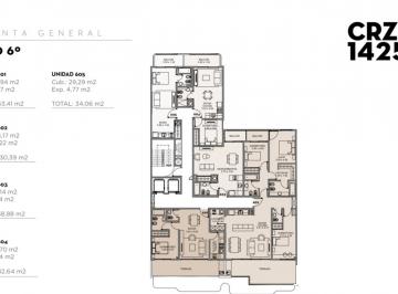 Departamento · 46m² · 2 Ambientes · 2 Ambientes Entrega 6/2026 Palermo H Amenites Cocheras