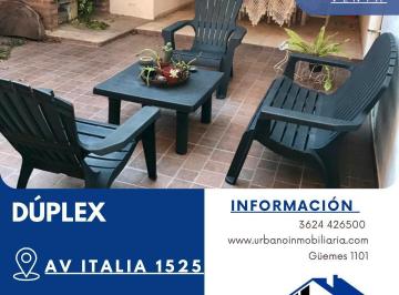 Casa · 3 Dormitorios · Dúplex en Av Italia 1525