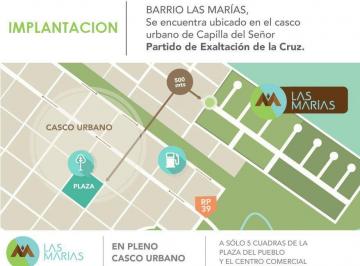 Terreno · 520m² · 1 Ambiente · Terreno - Capilla del Señor
