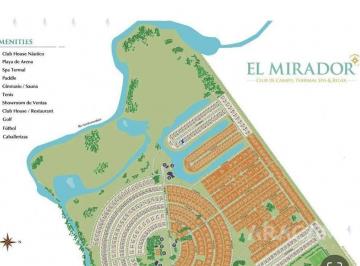 Terreno · 2640m² · Lote en Venta Barrio El Mirador Club de Campo - Ruta 2