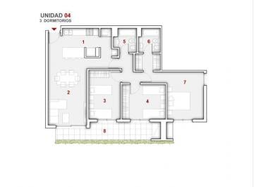 Departamento · 108m² · 6 Ambientes - GUIÑAZÚ GONZALO · Departamento en Venta en Fisherton Condominios Paddock