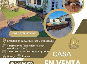 Casa · 1m² · 7 Ambientes · Casa en Venta de 4 Dorm.