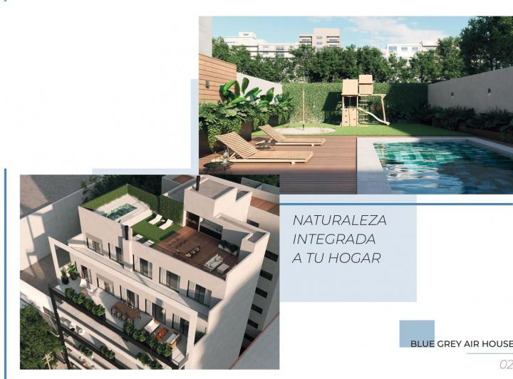 Desarrollo vertical · Blue Grey Houses - Teodoro Garcia 3100