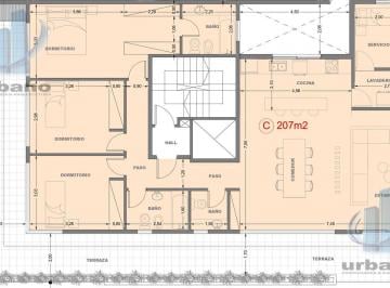 Departamento · 157m² · 4 Ambientes · Depto 4 Ambientes Suite Balcon Terraza Ramos Mejia (4c)