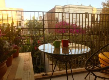 Balcon con vista a los jardines, luz y todo verde! · Lindisimo Amoblado con Ammenities en La Mejor Zona de Palermo!