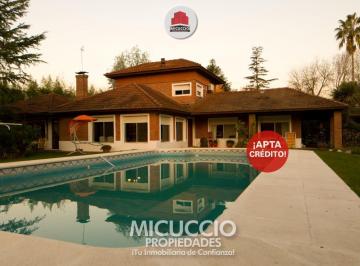 Quinta vacacional · 600m² · 4 Ambientes · 1 Cochera · Casaquinta en Venta, Paul Harris 465, Barrio El Cazador. Apta Credito