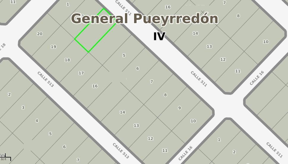 Lote 506m² en Barrio Marisol con luz y alambrado