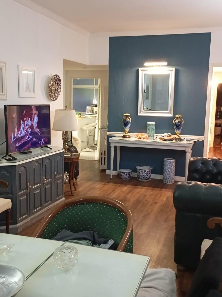 Depto 3 amb, 84m² reciclado con balcón cerrado — Macrocentro