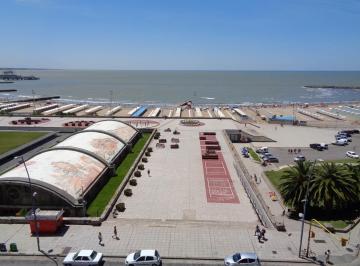 Departamento de 1 ambiente, Mar del Plata · Ambiente con Balcón y Vista Plena Al Mar Para Estudiantes 2024