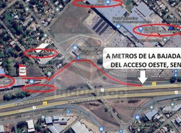 Terreno · 1012m² · 10 Cocheras · Alquiler Terreno en Moreno Zona Comercial Mayorista