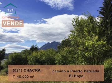 Campo · 40m² · 1 Ambiente · 1 Cochera · El Hoyo (Rincon de Lobos) Chacra de 4ha