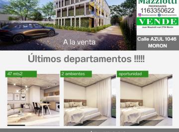 Departamento de 2 ambientes, Morón · Venta de Departamentos a Estrenar, 2 Mb Moron