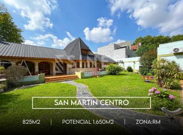 Terreno · 360m² · 6 Ambientes · 5 Cocheras · Terreno en San Martin Centro - 1650 m² Potenciales