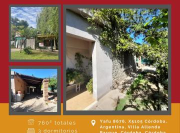 Casa de 4 ambientes, Villa Allende · 2 Casas en un Lote Esquina, Villa Allende Parque, Cordoba