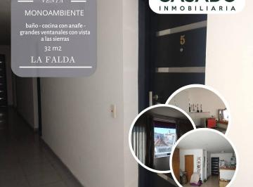 Departamento de 1 ambiente, La Falda · Monoambiente en La Falda