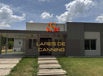 Casa · 180m² · 4 Ambientes · 1 Cochera · Casa en Venta, Canning, Lares. 180 m² Cub. 4 Amb.