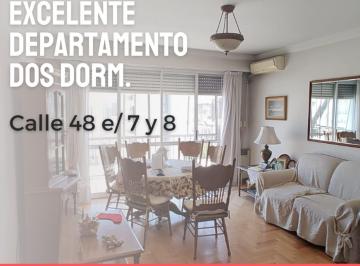Departamento , La Plata · Vendo Excelente Departamento Piso 9 por Ascensor. 48 E/7y8 Sup. Total: 86 m²