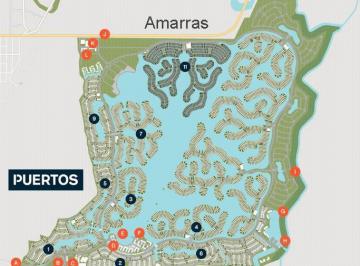 Terreno · 680m² · Lote Interno en Amarras, Puertos