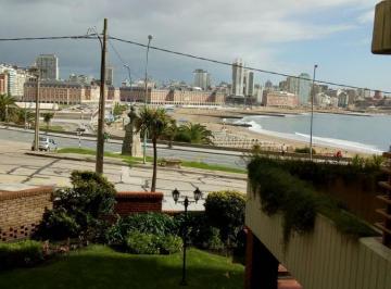 Departamento · 60m² · 3 Ambientes · 1 Cochera · Excelente Depto 3 Amb. Al Mar Balcón y Terraza. Cochera Fija y Baulera. Reciclado