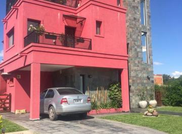 Casa · 185m² · 5 Ambientes · 2 Cocheras · Chalet Nuevo en Barrio La Agustina - Pilar