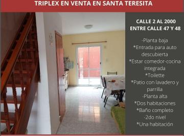Casa de 4 ambientes, Santa Teresita · *triplex en Venta en Santa Teresita*
