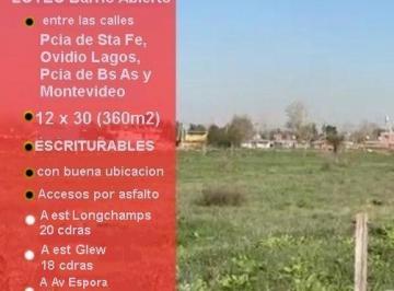 Terreno , Almirante Brown · Lotes Barrio Abierto, con Anticipo U$s 7.500 y Cuotas