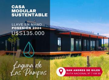 Casa · 96m² · 3 Ambientes · 2 Cocheras · Casa con Lote 2.065 m² Barrio Laguna de Las Pampas