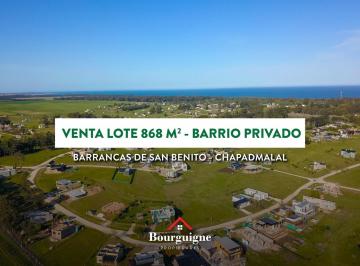 Terreno · 868m² · Terreno en Barrancas de San Benito
