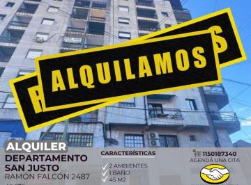 RUS-RUS-9483_2 · Alquiler Departamento 2 Ambientes San Justo