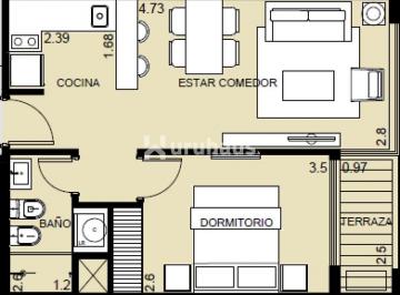 Foto1 · Departamento a Estrenar 1 Dormitorio Punta del Este