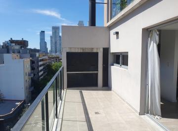 balcón terraza · Monoambiente, Inmejorable Ubicación, Hermoso Balcón Terraza con Parrilla Propia, Aa, Losa Radiante
