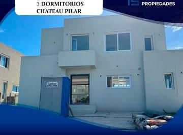 Casa · 200m² · 4 Ambientes · Chateau Pilar, Casa en Venta con Piscina Cuan Propiedades