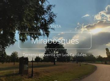 Terreno · 1020m² · Terreno en Venta, Barrio Cerrado Mirabosques, Los Cardales