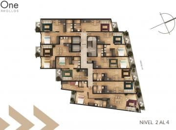 Departamento · 73m² · 3 Ambientes · Departamento en Venta Caracas y Av Rivera 2 Dorm. 2 Baños Balcón Amenities