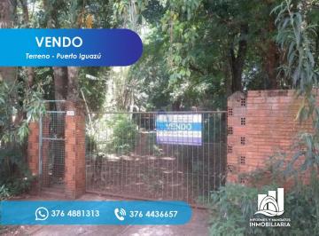 Terreno · 2880m² · 2 Dormitorios · 6 Cocheras · En Venta Importante Terreno en Puerto Iguazú