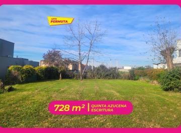 Terreno · 728m² · Lote | Barrio Quinta Azucena