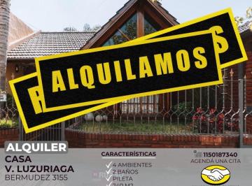 RUS-RUS-9505_2 · Alquiler Casa 4 Ambientes Villa Luzuriaga