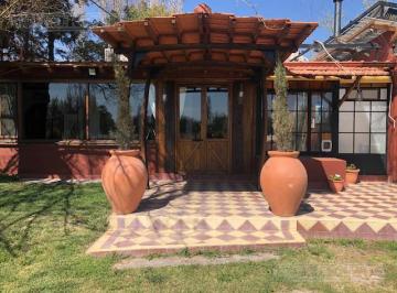 Casa · 594m² · 6 Ambientes · 8 Cocheras · Casa Rural con Alma de Finca. a 4 Km de La Capital. Mendoza. Rivadavia. Terreno 8000 m²