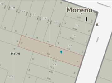 Terreno , Moreno · Lote Ideal Inversores / Constructores. Moreno Centro