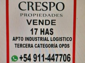 Terreno · 17 Has Industria o Logística, Tercera Categoría Sobre Ruta 038 Zárate
