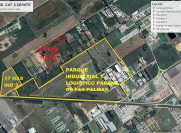 Terreno , Zárate · Terreno Apto Industria Tratamiento Ambiental Reciclaje Categoría 3