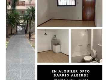 Departamento de 1 ambiente, Córdoba · Dpto en Alquiler en Alberdi, Frente Registro Civil