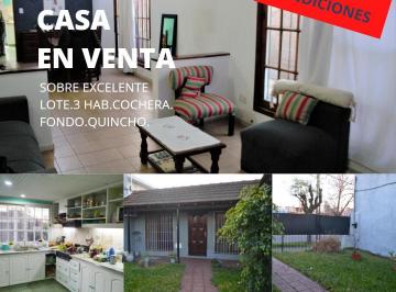 Casa de 4 ambientes, Lomas de Zamora · Casa en Venta San José