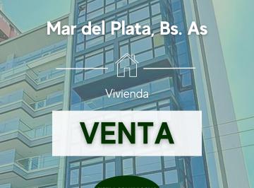 Departamento de 2 ambientes, Mar del Plata · Moderno Semipiso de Categoría con Vista Al Mar y Cancha de Golf.