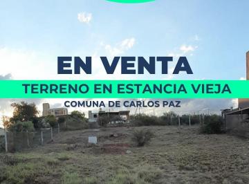 Terreno , Estancia Vieja · Lote en Venta - Estancia Vieja - Villa Carlos Paz - Córdoba