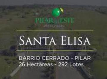 Terreno · 457m² · Ava. Oportunidad! Lote Interno en Barrio Santa Elisa, Pilar