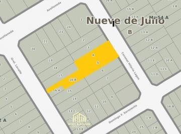 Terreno , Nueve de Julio · Importante Lote de 1.184,62 m² con Construcción de 436 m² a Reciclar