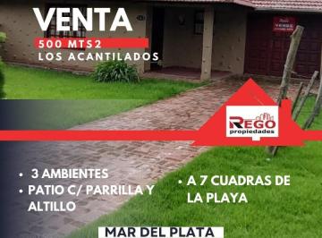 Casa · 80m² · 4 Ambientes · 2 Cocheras · Casa de 4 Ambientes en Los Acantilados