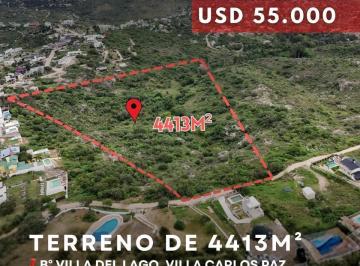 Terreno · 4413m² · Venta Espectacular Terreno de 4.413 M² con Vista a La Ciudad de Villa Carlos Paz