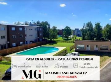 Departamento · 60m² · 3 Ambientes · 1 Cochera · Departamento en Alquiler - Casuarinas Premium, Canning Ezeiza